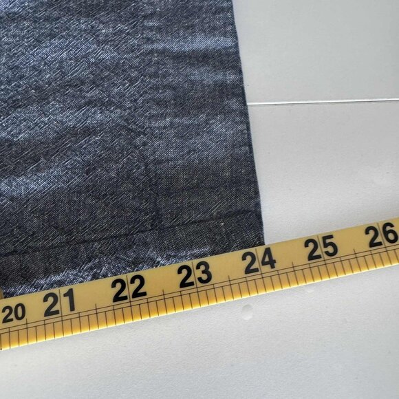 J.Crew City Fit Chambray Crop Pants Size 14 Linen Cotton Blend Blue Trousers - Picture 5 of 6